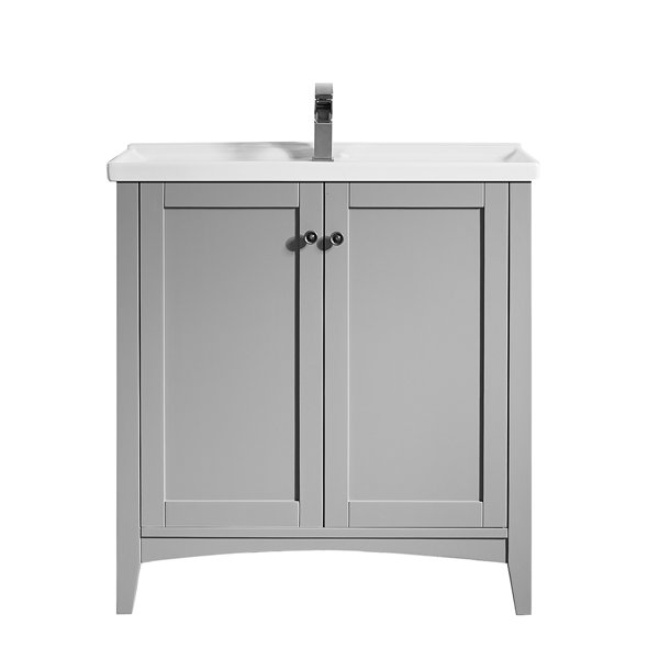 Modern Scandinavian Solid Wood Bathroom Vanities AllModern